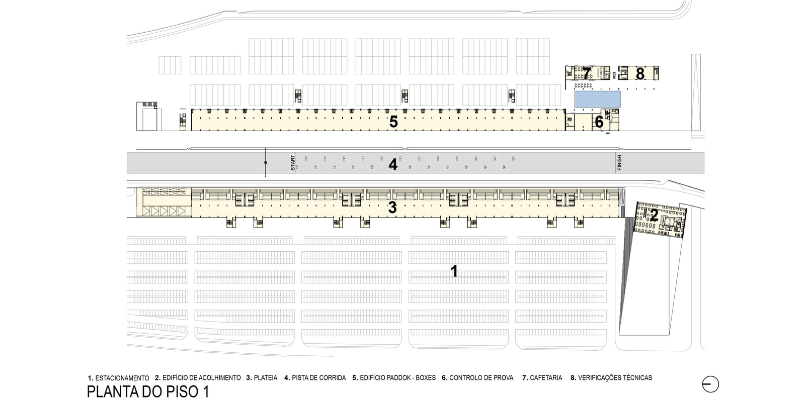 Autódromo Internacional do Algarve — desenho técnico 1