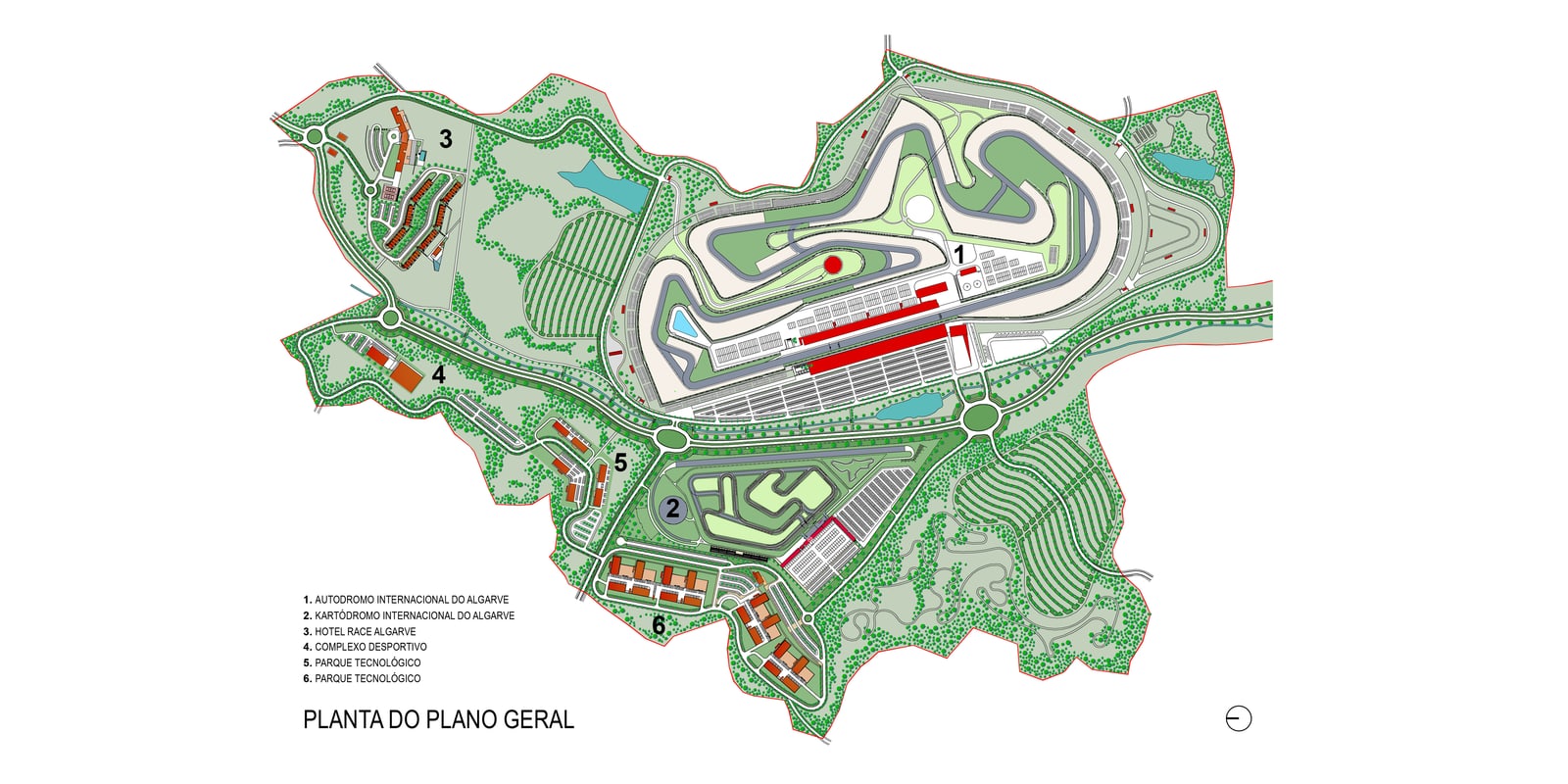 Autódromo Internacional do Algarve — desenho técnico 2