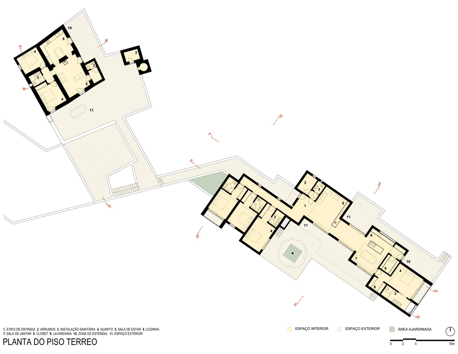 Casa BF — desenho técnico 3