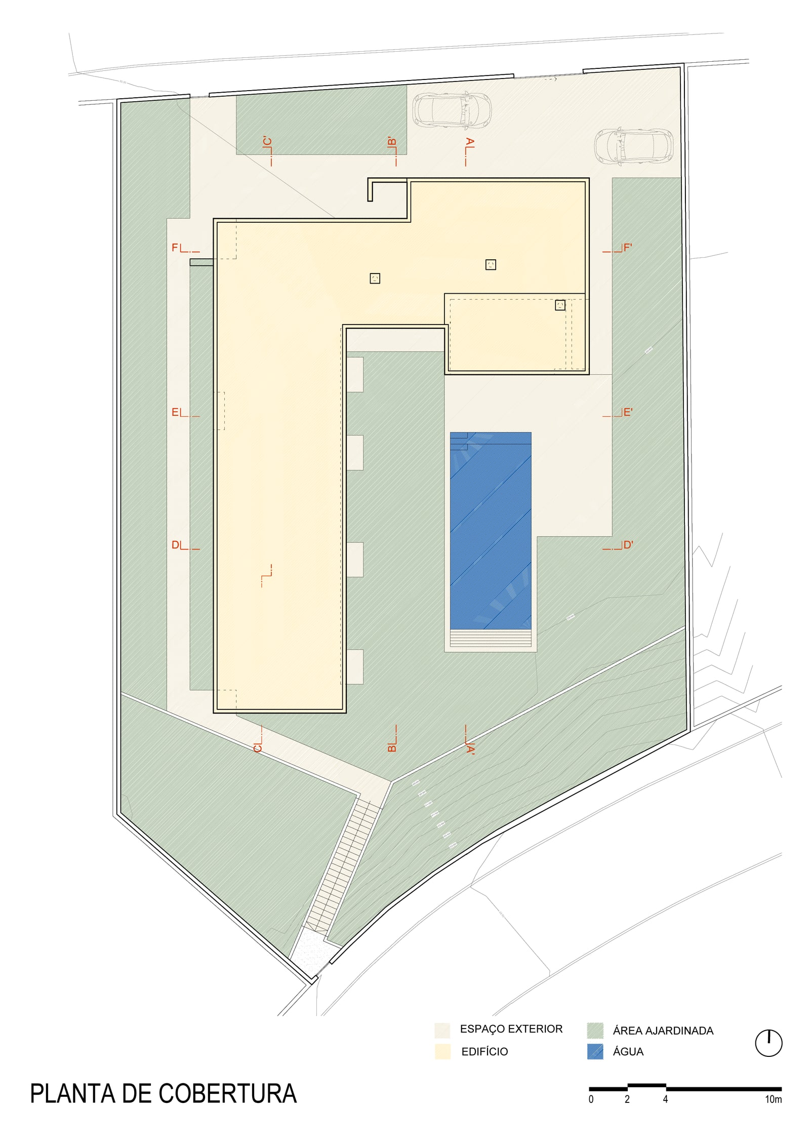 Casa Frazão — desenho técnico 1