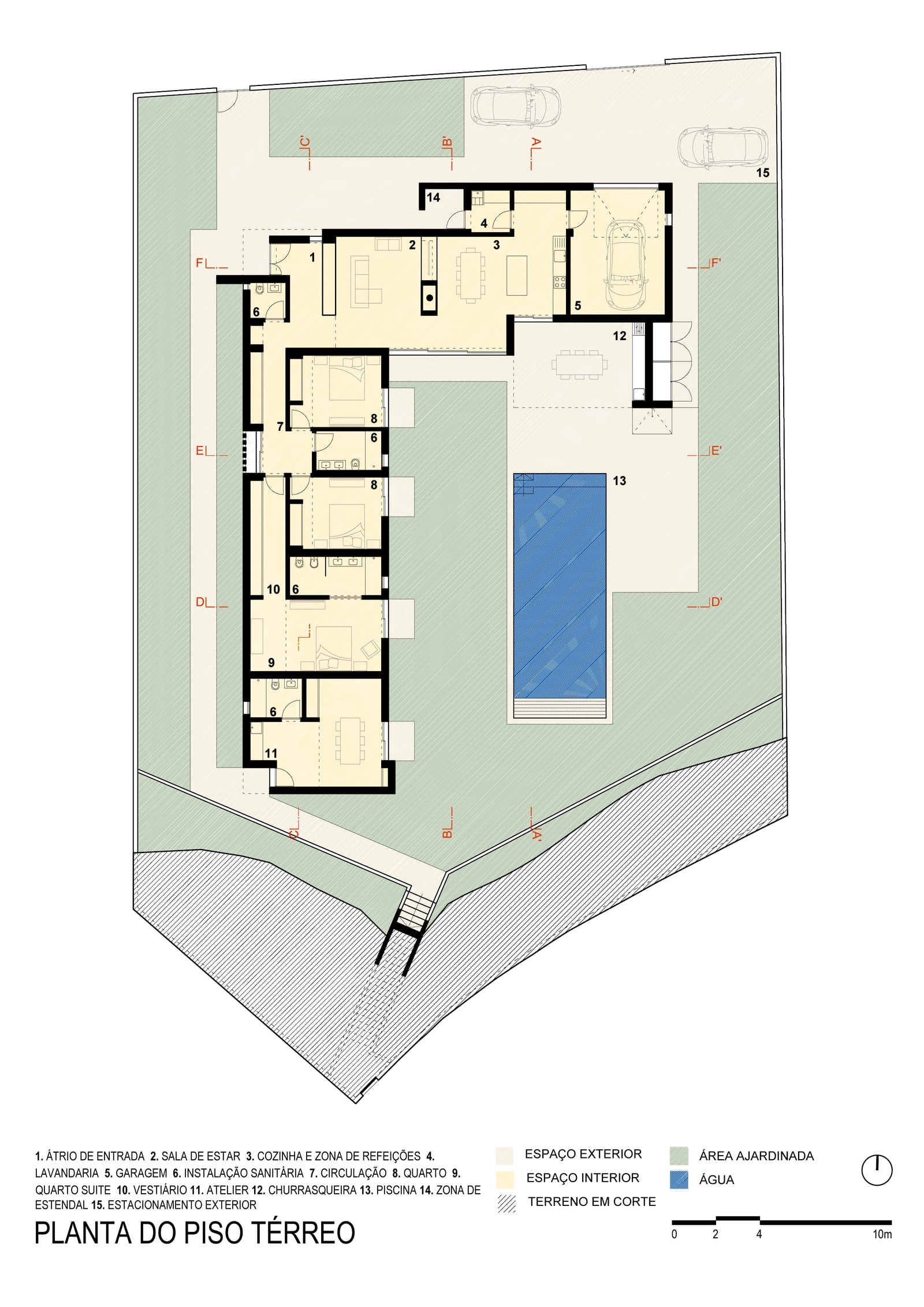 Casa Frazão — desenho técnico 2