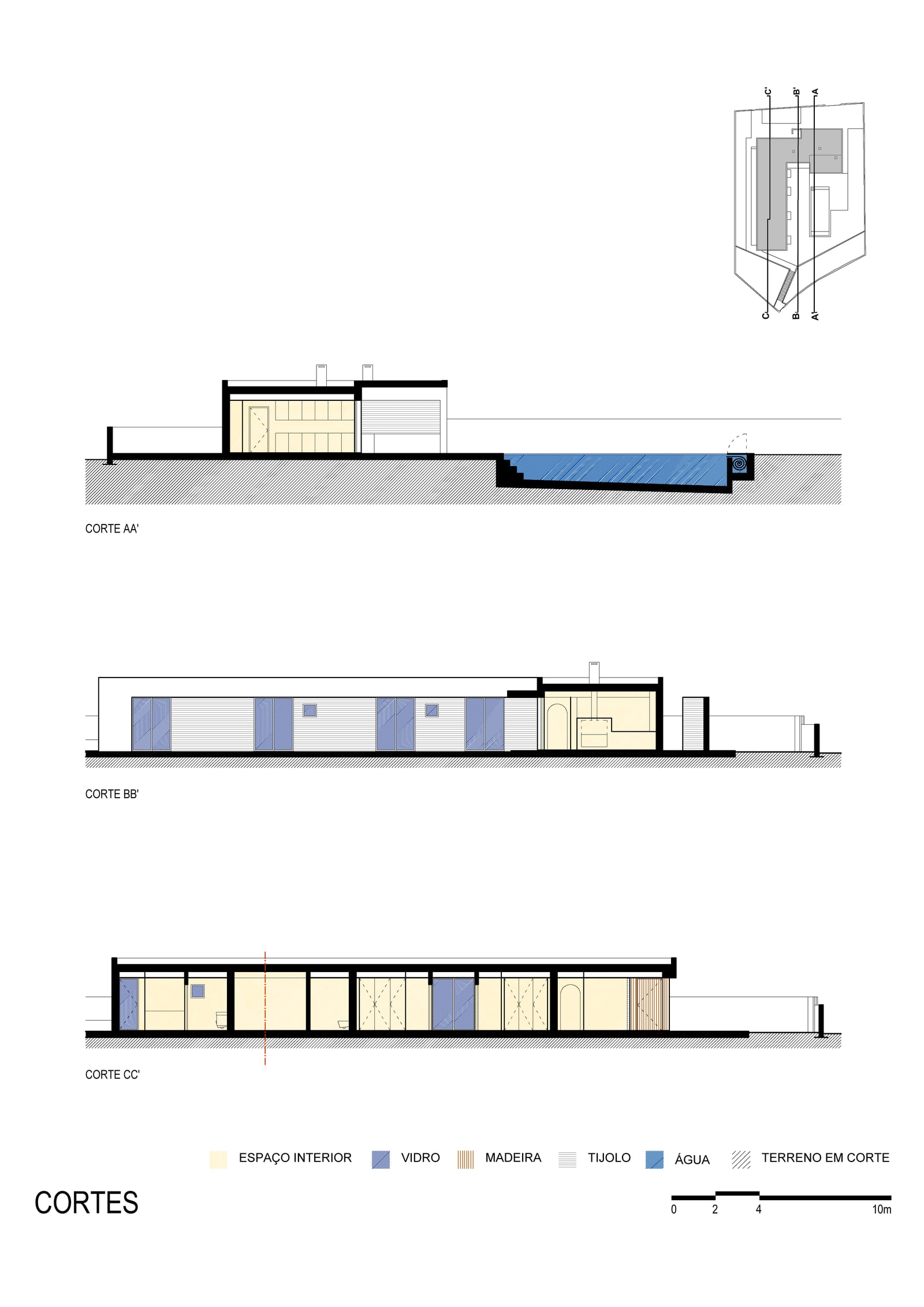 Casa Frazão — desenho técnico 3