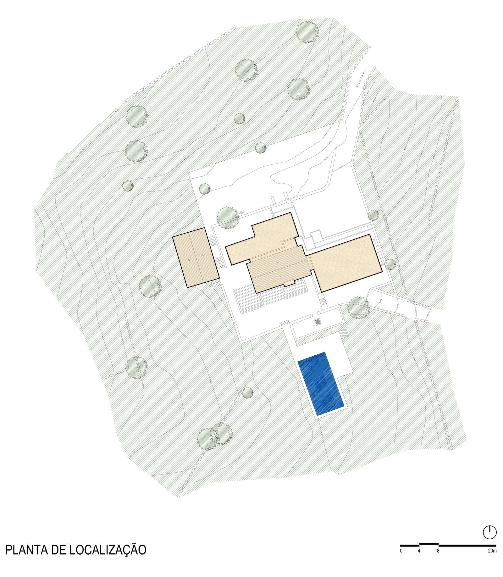 Casa Maria Teresa Rocha — desenho técnico 1