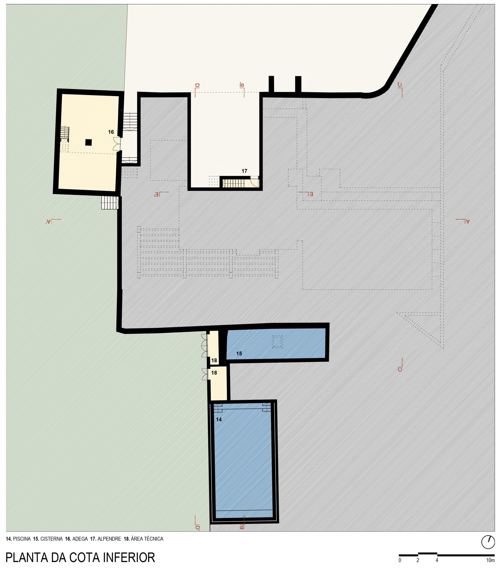 Casa Maria Teresa Rocha — desenho técnico 2