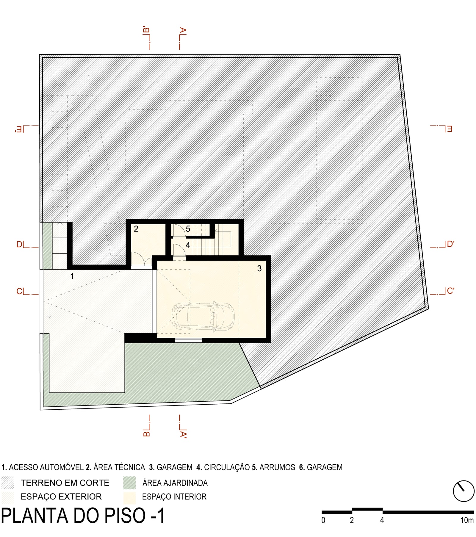 Colina Mourisca — desenho técnico 2