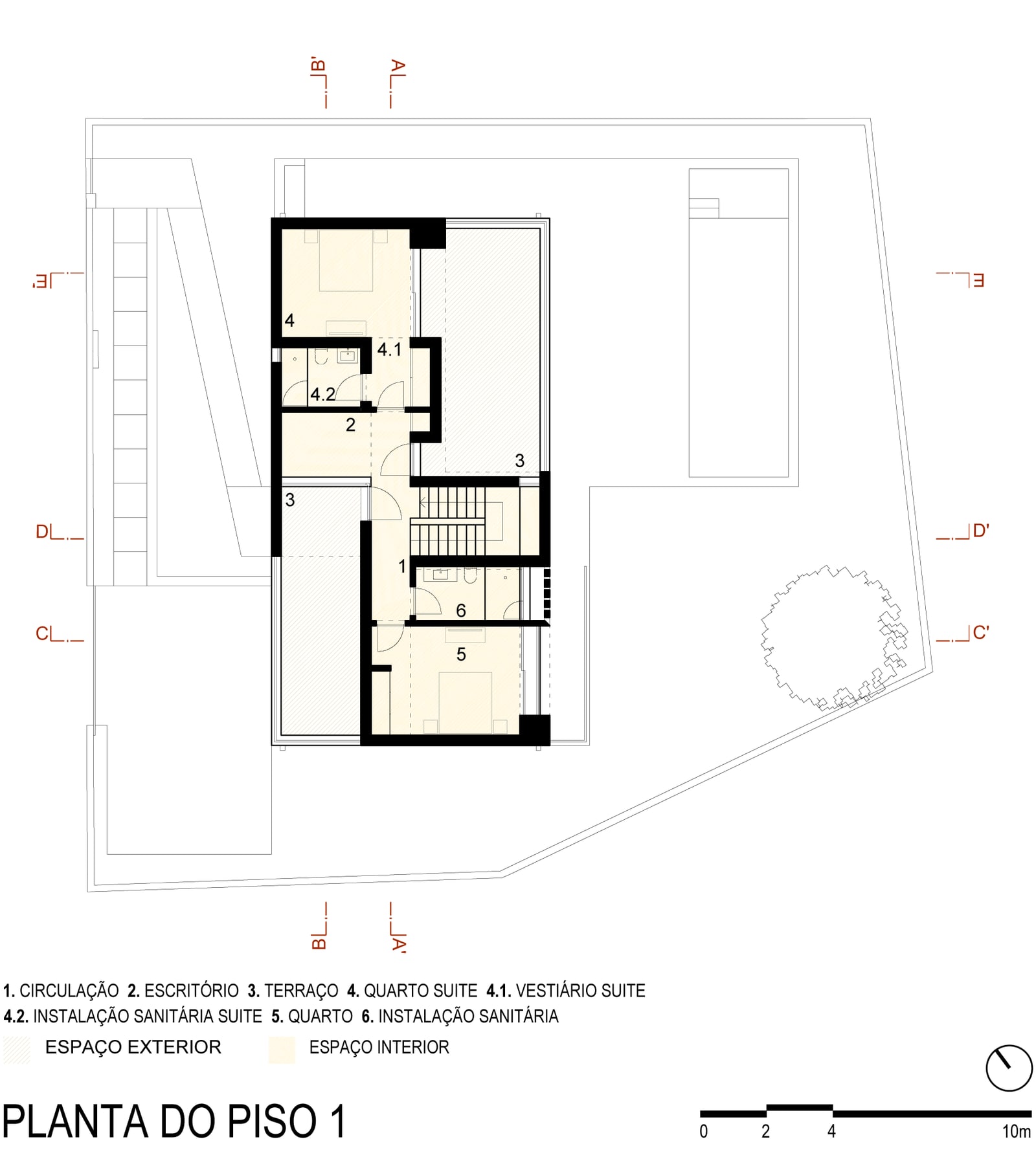 Colina Mourisca — desenho técnico 4