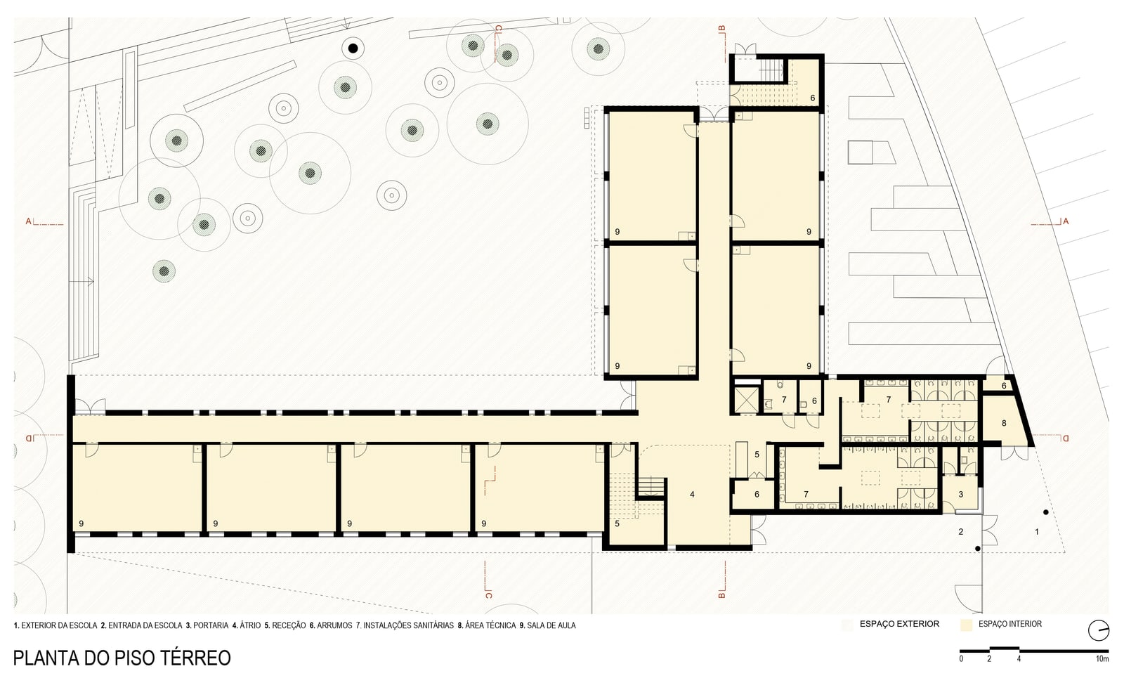 Escola Básica de Silves — desenho técnico 2