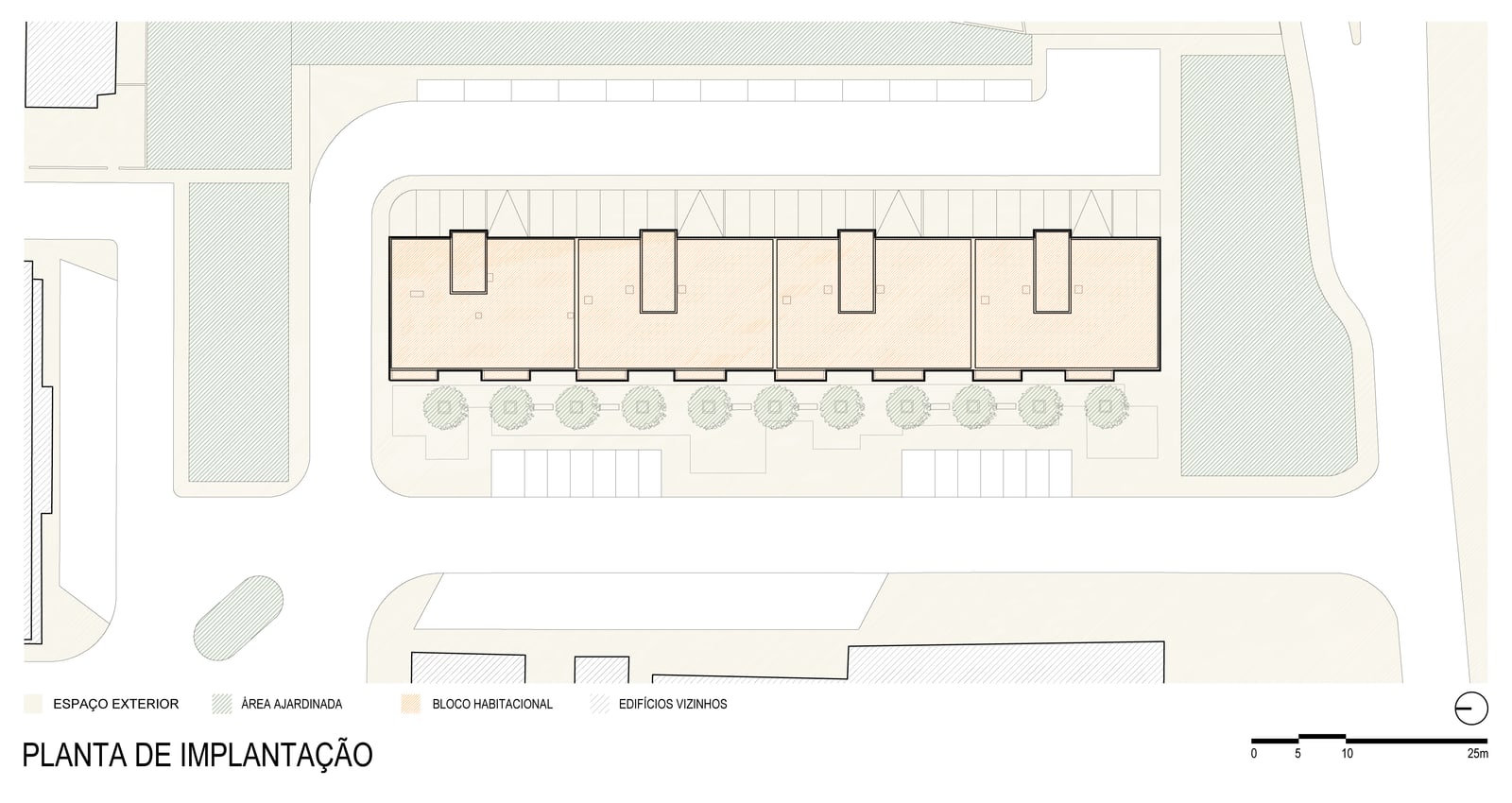 Quintinha Residence — desenho técnico 1