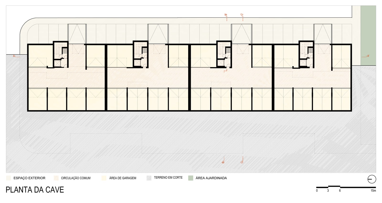 Quintinha Residence — desenho técnico 2