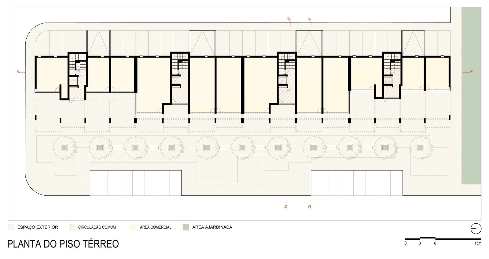 Quintinha Residence — desenho técnico 3