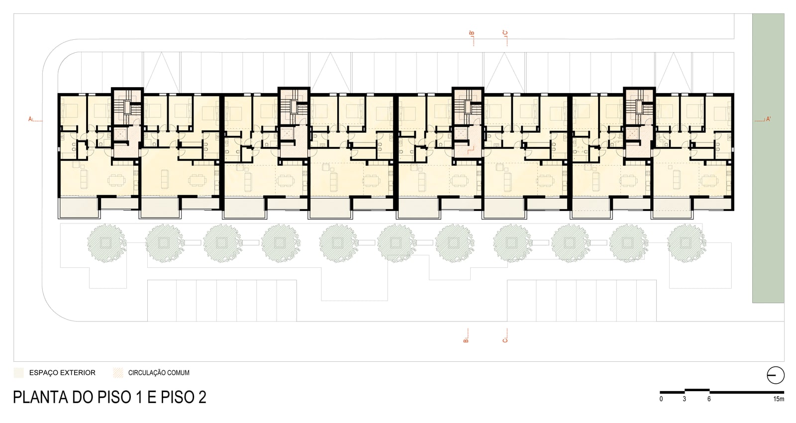 Quintinha Residence — desenho técnico 4