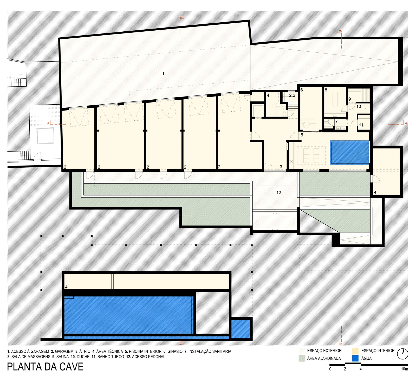 Vila Diamante Azul — desenho técnico 2
