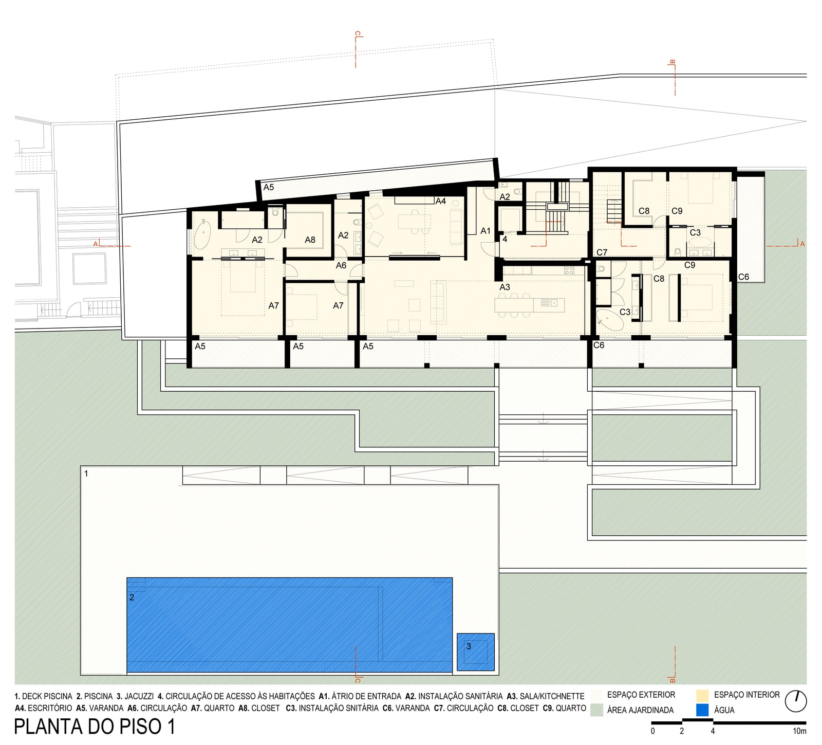 Vila Diamante Azul — desenho técnico 3