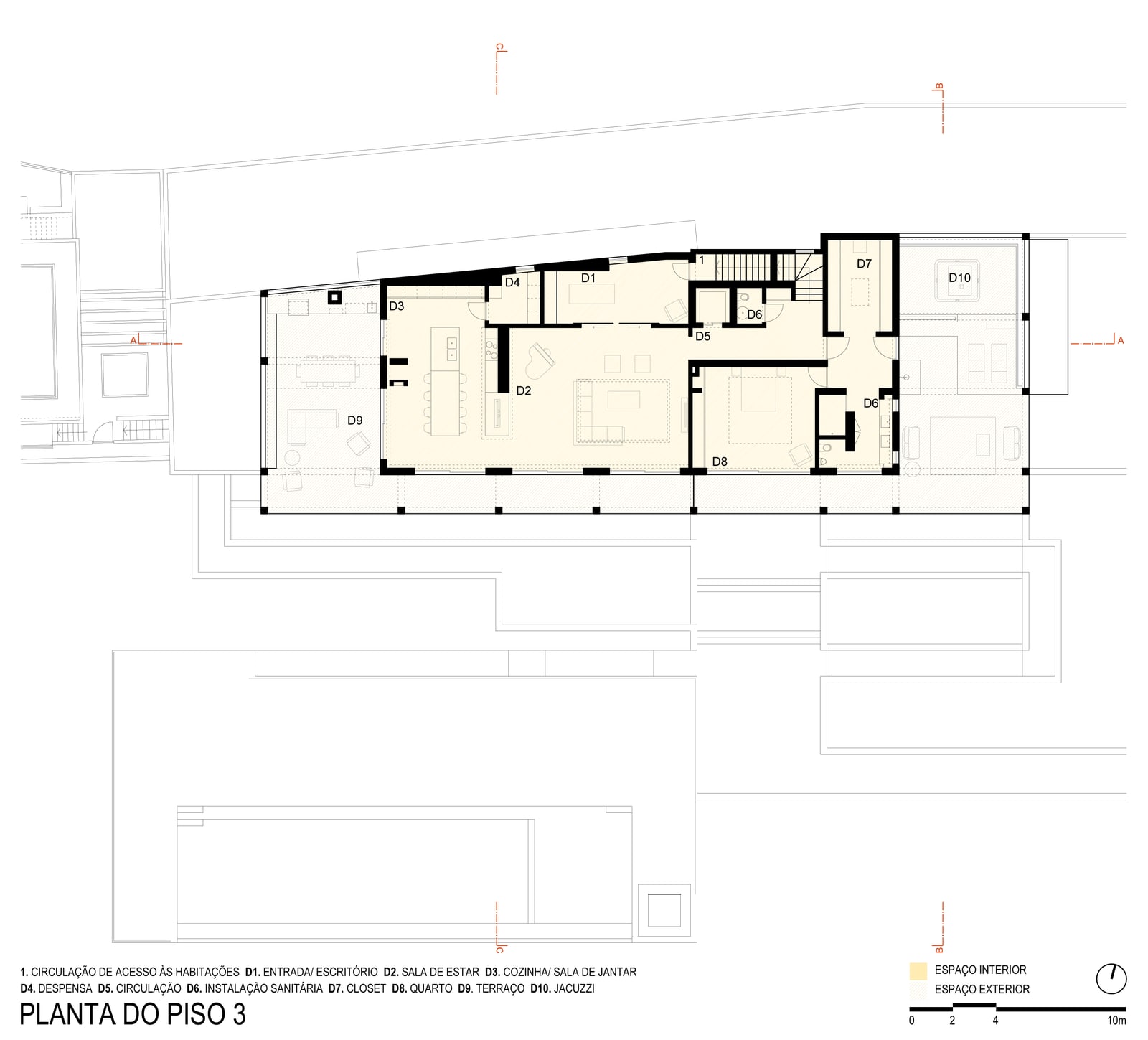Vila Diamante Azul — desenho técnico 5